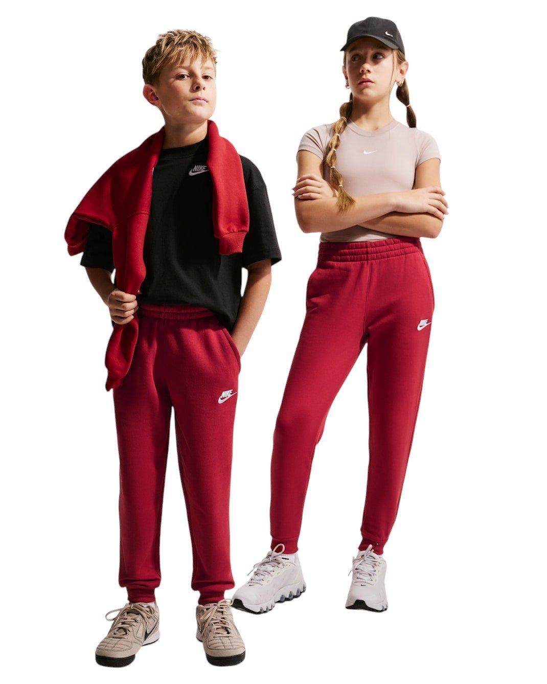 Nike Big Kids' Sportswear Club Fleece Joggers - Red - RED